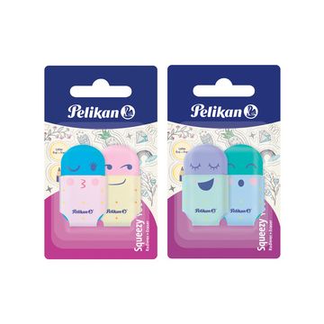 Pelikan Gomme en plastique Squeezy You, carte blister