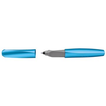 Pelikan Twist Stylo roller Frosted Blue, bleu-métallique