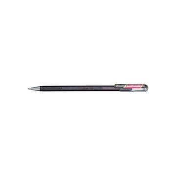 Pentel Hybrid Stylo roller encre gel "Dual Pen", noir/rouge