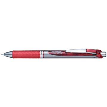 Pentel Liquid stylo roller à encre gel Energel BL80, rouge