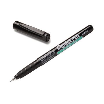 Pentel Marqueur permanent GREEN-LABEL NMF50, noir