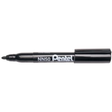 Pentel Marqueur permanent GREEN-LABEL NN50, noir
