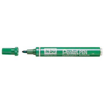 Pentel Marqueur permanent Pente PEN N50, vert