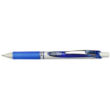 Pentel Stylo roller à encre gel EnerGel BL77 Eco, bleu