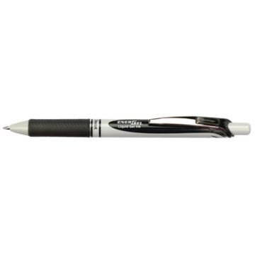 Pentel Stylo roller à encre gel EnerGel BL77 Eco, noir