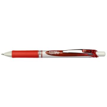 Pentel Stylo roller à encre gel EnerGel BL77 Eco, rouge