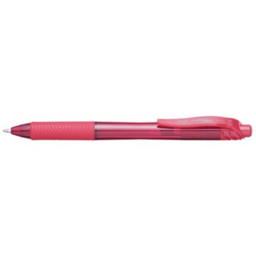 Pentel Stylo roller à encre gel EnerGel-X BL110, rouge
