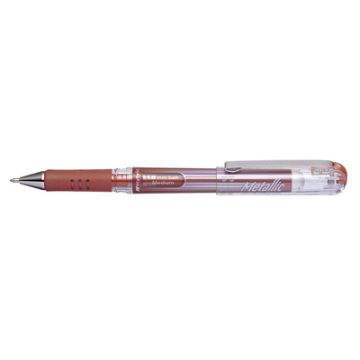Pentel Stylo roller à encre gel K230M, bronze