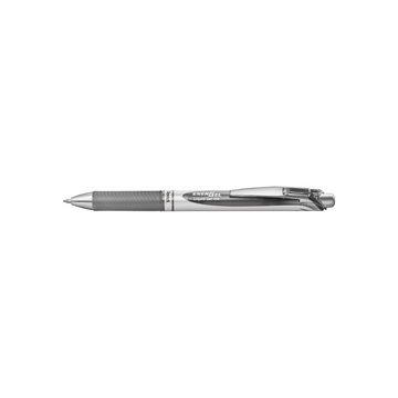 Pentel Stylo roller encre gel Energel BL77, gris