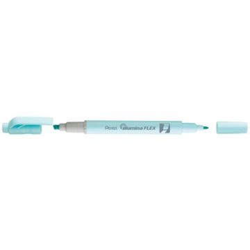 Pentel Surligneur Illumina Flex Pastel, bleu clair pastel