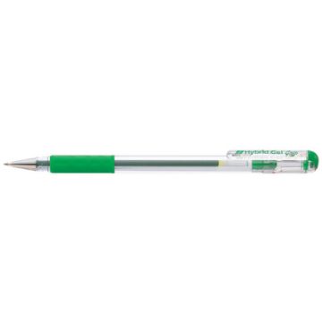 Pentel stylo roller à encre gel Hybrid Gel Grip K116, vert