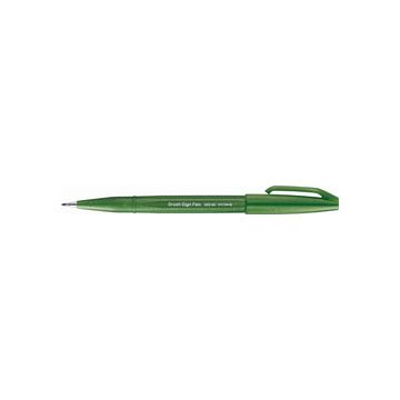PentelArts Stylo feutre Brush Sign Pen SES 15, vert olive