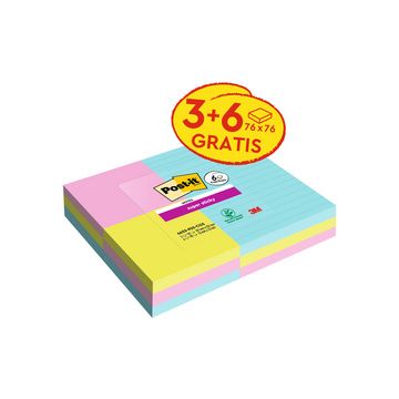 Post-it Bloc-note adhésif super sticky notes, Cosmic