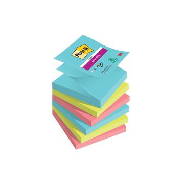 Post-it Bloc-note adhésif super sticky z-notes, 76 x 76 mm