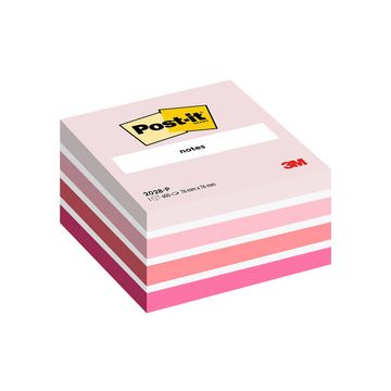 Post-it Bloc-note cube notes, 76 x 76 mm, pink