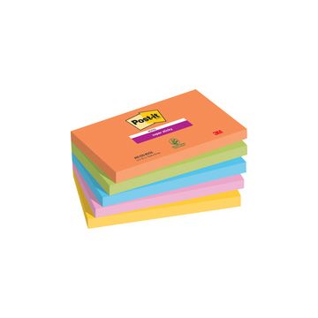 Post-it Bloc-note super sticky notes, 127 x 76 mm, Boost