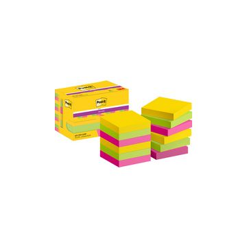 Post-it Bloc-note super sticky notes, 47,6 x 47,6 mm