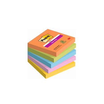 Post-it Bloc-note super sticky notes, 76 x 76 mm, Boost