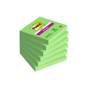 Post-it Bloc-note super sticky notes, 76 x 76 mm, vert