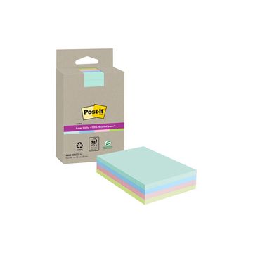 Post-it Bloc-notes super sticky Recycling notes, ligné