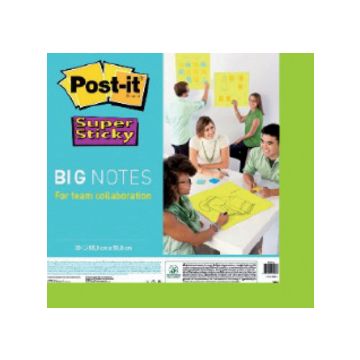 Post-it Grandes notes adhésives Super Sticky, 279 x 279 mm