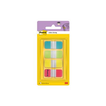 Post-it Marque-page Index Strong Mini, 16 x 38mm, 4 couleurs