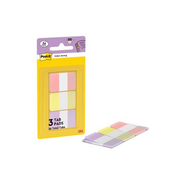Post-it Marque-page rigide, standard, pastel