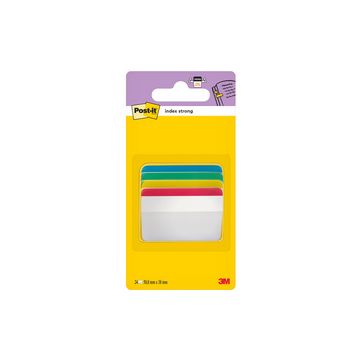 Post-it Marque-page Index Strong, large, 50,8 x 38,1 mm