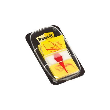 Post-it Marque-page Index Symbol "Signature"