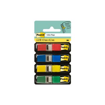 Post-it Marque-page Index mini, 11,9 x 43,2 mm, standard