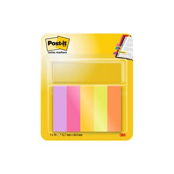 Post-it Marque-page Page Marker, 12,7 x 44,4 mm, Energetic