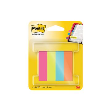 Post-it Marque-page Page Marker, 15 x 50 mm, Poptimistic