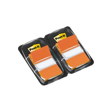 Post-it Marque-page adhésif Index, 25,4 x 43,2 mm, orange