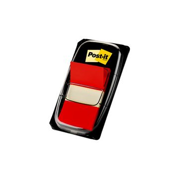 Post-it Marque-pages Index, 25,4 x 43,2 mm, rouge