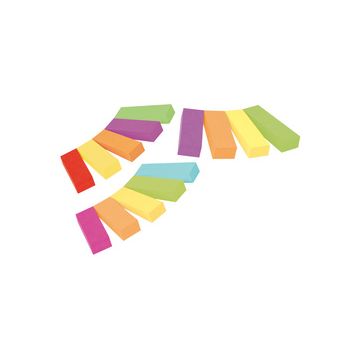 Post-it Marque-pages en papier, 15 x 50 mm, couleurs Post-it Marque-pages en papier, 15 x 50 mm, couleurs