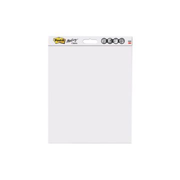 Post-it Meeting Chart Wall Pad, 508 x 584 mm, blanc