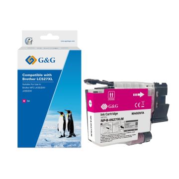 Cartouche compatible premium Brother LC527XLM - magenta