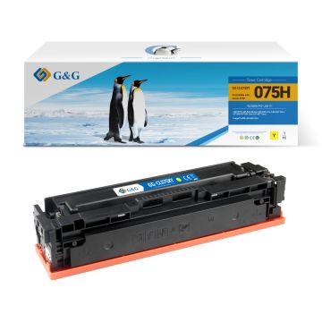 Toner compatible premium Canon 6366C002 / 075H - jaune