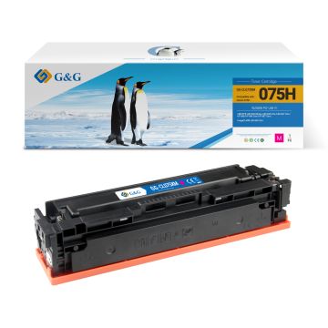 Toner compatible premium Canon 6367C002 / 075H - magenta