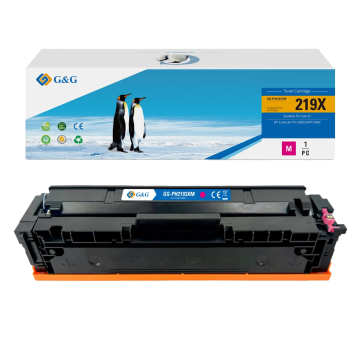 Toner compatible premium HP W2193X / 219X - magenta