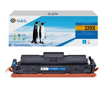Toner compatible premium HP W2201X / 220X - cyan