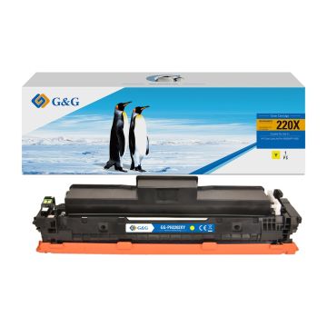 Toner compatible premium HP W2202X / 220X - jaune