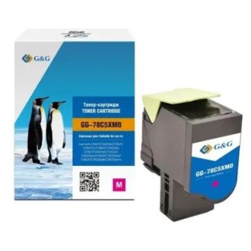 Toner compatible premium Lexmark 78C2XM0 - magenta