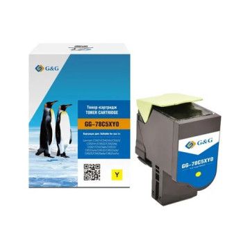 Toner compatible premium Lexmark 78C2XY0 - jaune