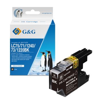 Cartouche compatible premium Brother LC1240BK - noire