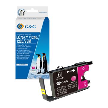 Cartouche compatible premium Brother LC1240M - magenta