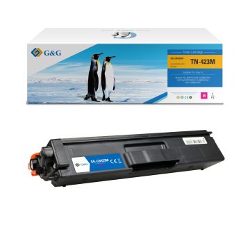 Toner compatible premium Brother TN423M - magenta