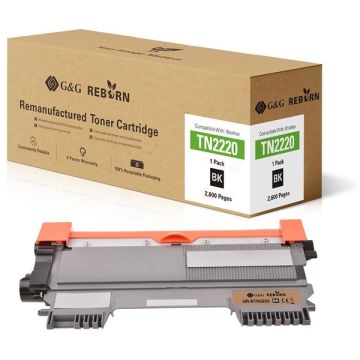 Toner compatible premium Brother TN2220 - noir