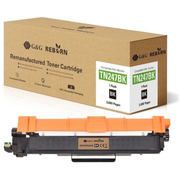 Toner compatible premium Brother TN247BK - noir