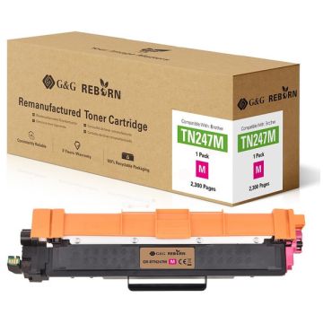Toner compatible premium Brother TN247M - magenta